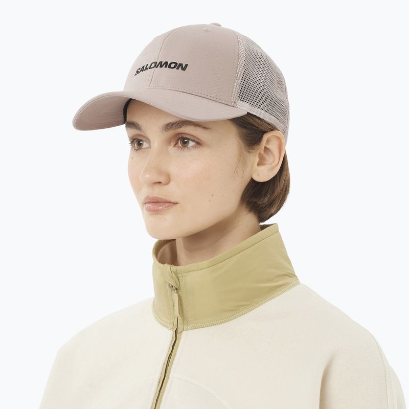 Cappellino con visiera Salomon Logo Trucker etherea 2