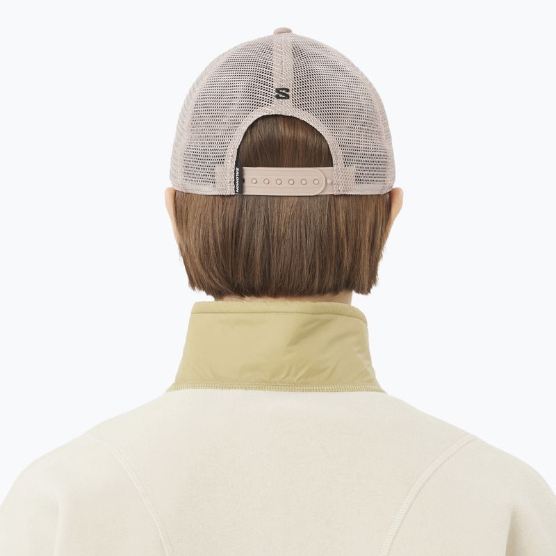 Cappellino con visiera Salomon Logo Trucker etherea 3