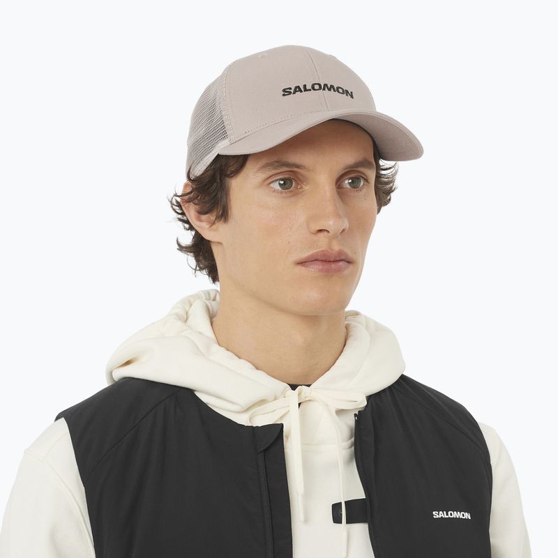 Cappellino con visiera Salomon Logo Trucker etherea 4