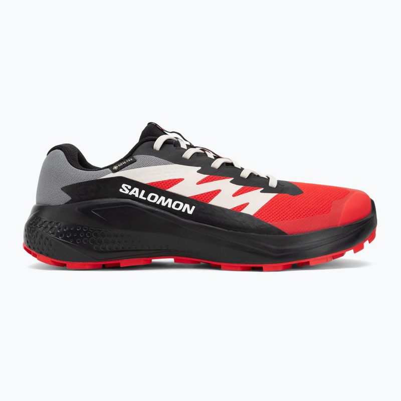 Scarpe da corsa da uomo Salomon Alphaglide GTX flame scarlet/black/pewter 2