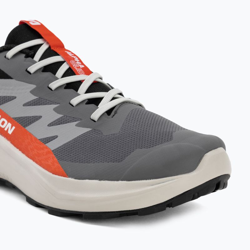 Scarpe da corsa uomo Salomon Alphaglide GTX castlerock/lunar rock 7