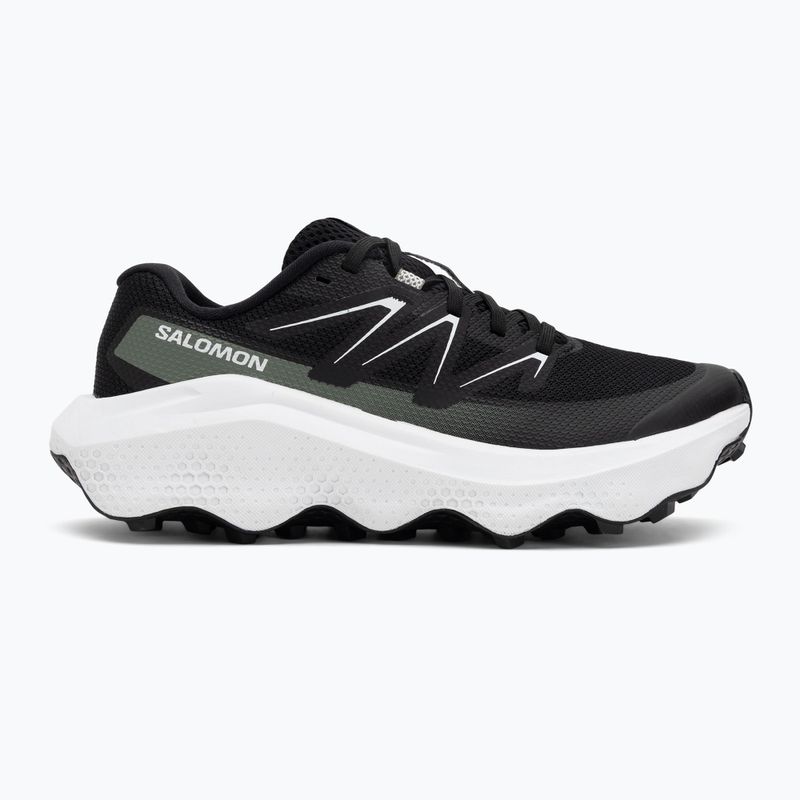 Scarpe da corsa da donna Salomon Ultra Flow 2 nero/bianco/verde agave 2