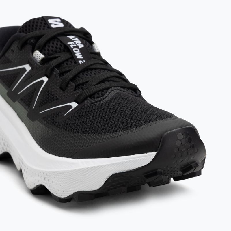 Scarpe da corsa da donna Salomon Ultra Flow 2 nero/bianco/verde agave 7