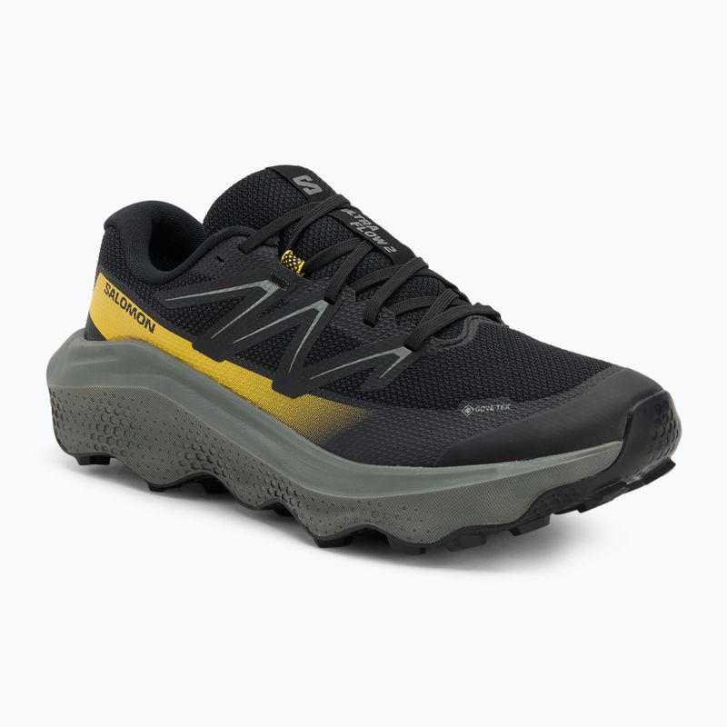 Scarpe da corsa da uomo Salomon Ultra Flow 2 GTX black/sedona sage/incaberry