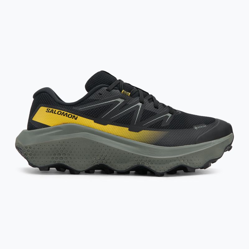 Scarpe da corsa da uomo Salomon Ultra Flow 2 GTX black/sedona sage/incaberry 2