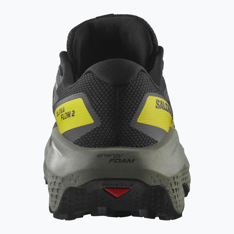 Scarpe da corsa da uomo Salomon Ultra Flow 2 GTX black/sedona sage/incaberry 10