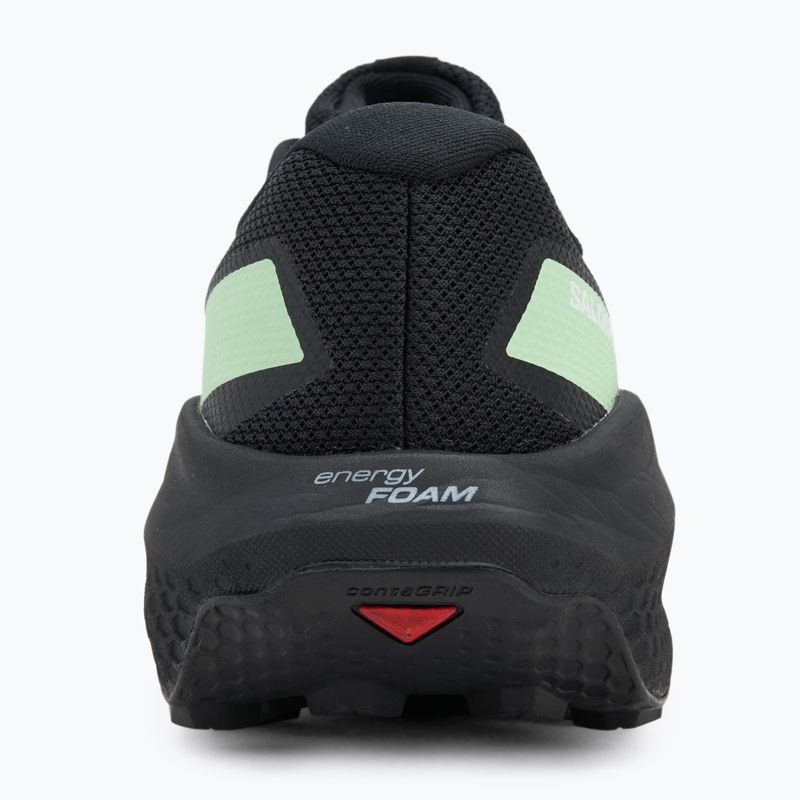 Scarpe da corsa da uomo Salomon Ultra Flow 2 GTX nero/nero/verde patina 6