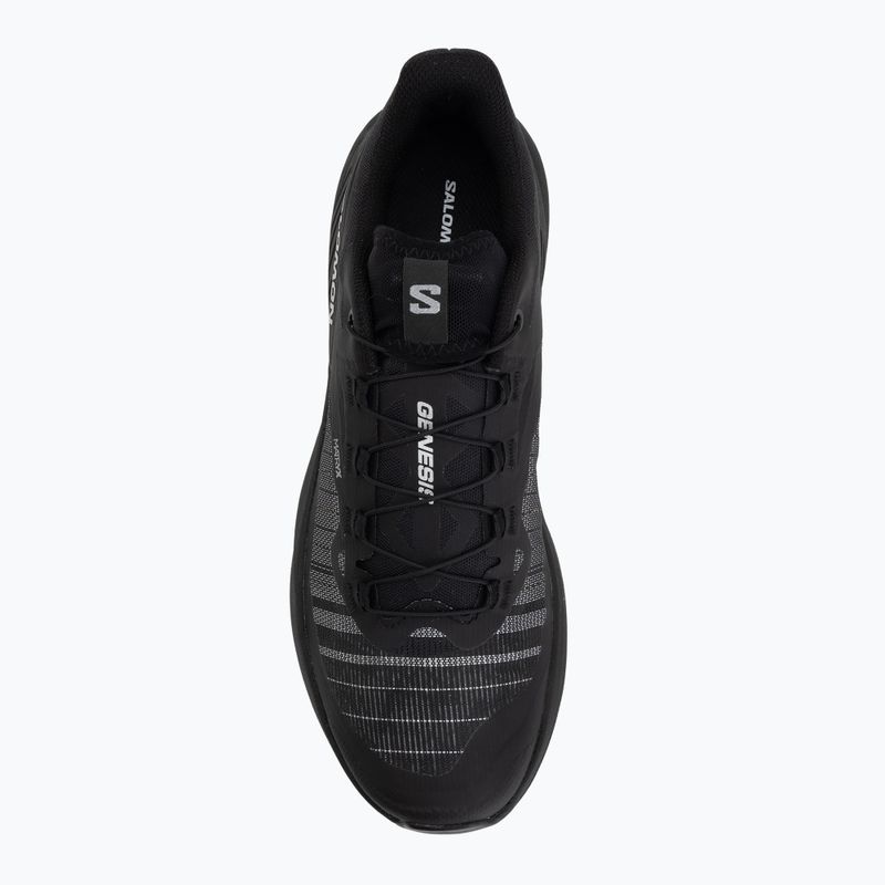 Scarpe da running da uomo Salomon Genesis black/black/silver 5