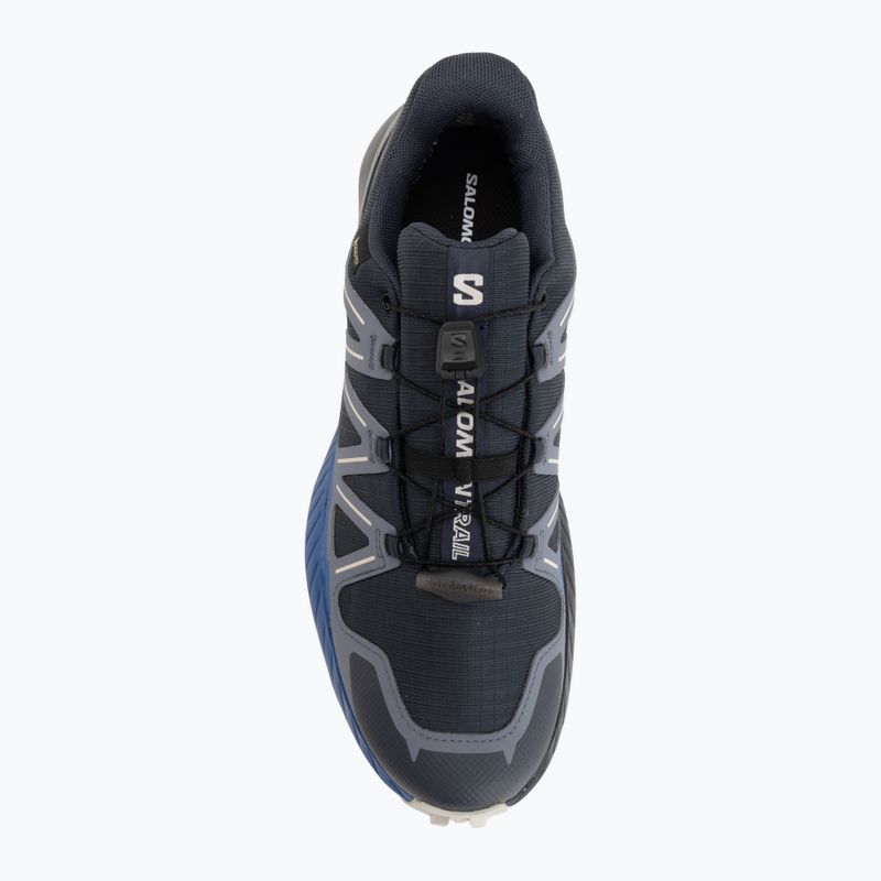 Scarpe da corsa uomo Salomon Speedcross Peak GTX blue nights/grisaille 5