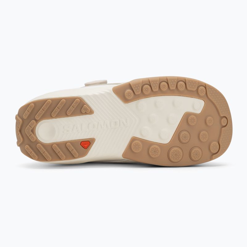 Scarponi da snowboard donna Salomon Kiana Dual Boa W vanilla ice/agave green/clearly aqua 4