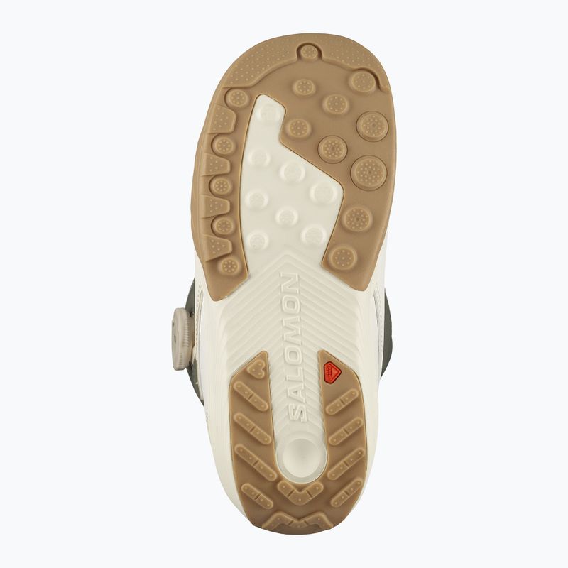 Scarponi da snowboard donna Salomon Kiana Dual Boa W vanilla ice/agave green/clearly aqua 8