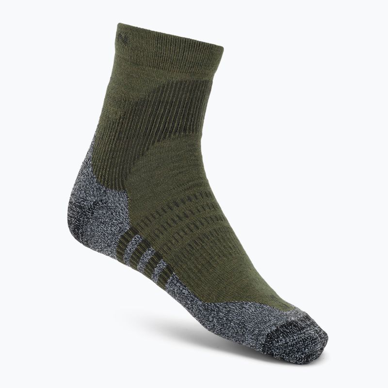 Calzini Salomon X Ultra Access Quarter 2 pairs excalibur/olive night 2