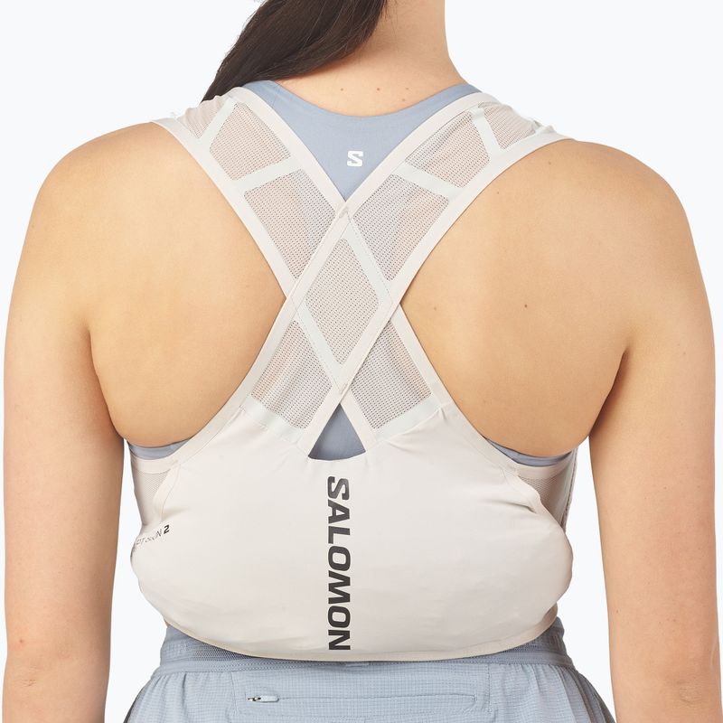 Gilet da corsa Salomon GRVL Concept Skin 2 silver cloud 7