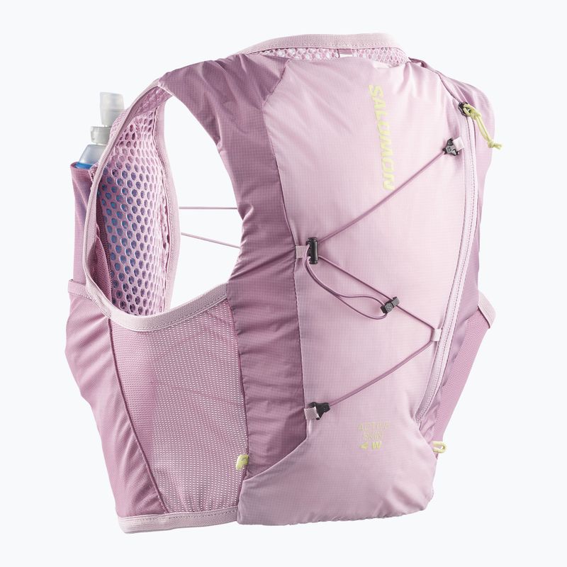 Gilet da corsa da donna Salomon Active Skin 4 Set dusky orchid/daw 2