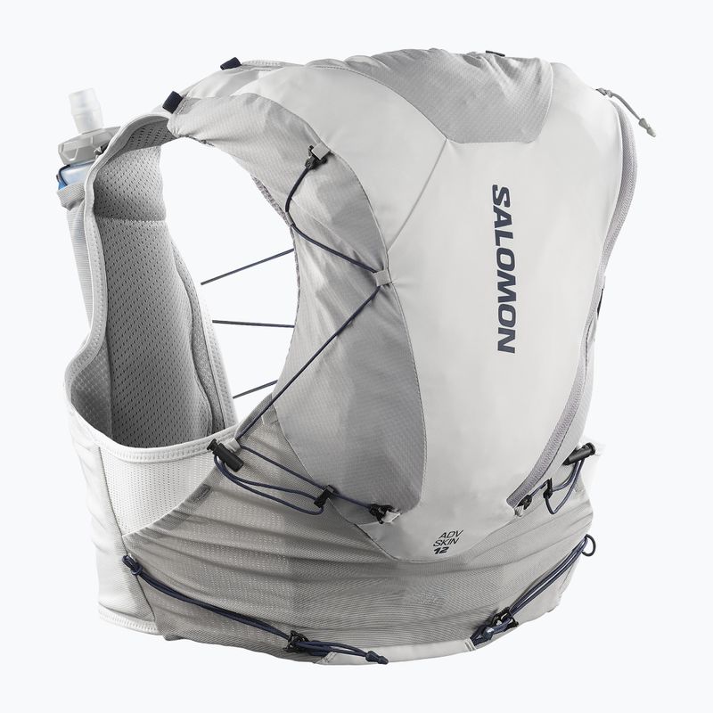 Gilet da corsa Salomon Advance Skin 12 Set alloy/gray violet/spellb 2