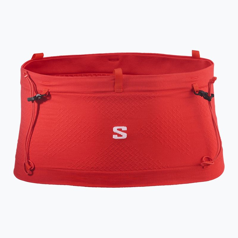 Cintura da corsa Salomon ADV SKIN Seamless flame scarlet/white 2