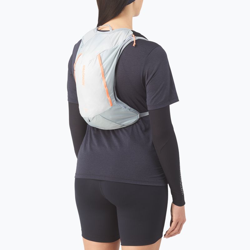 Zaino da trekking Salomon Cross 4 l violet/quarry/nectarine 3