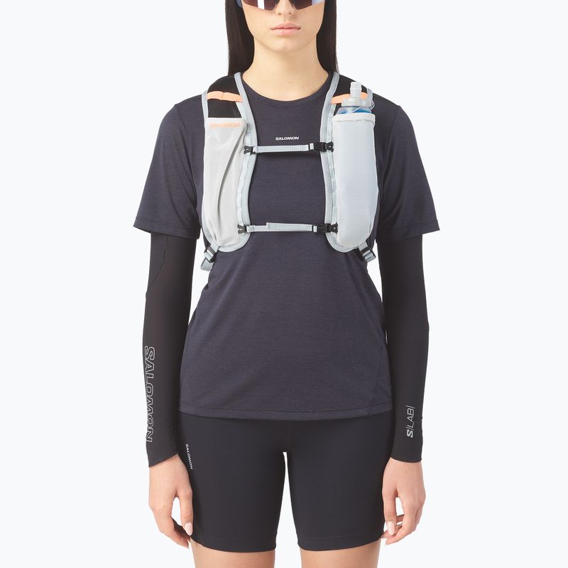 Zaino da trekking Salomon Cross 4 l violet/quarry/nectarine 4