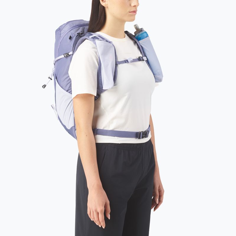 Zaino da trekking da donna Salomon Aerotrek 18 l heron/cosmic sky/white 4