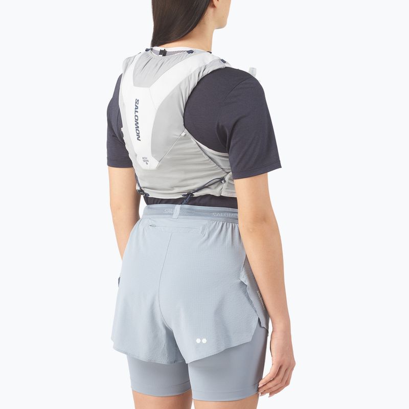 Gilet da corsa Salomon ADV SKIN 5 Set alloy/gray violet/spellb 4