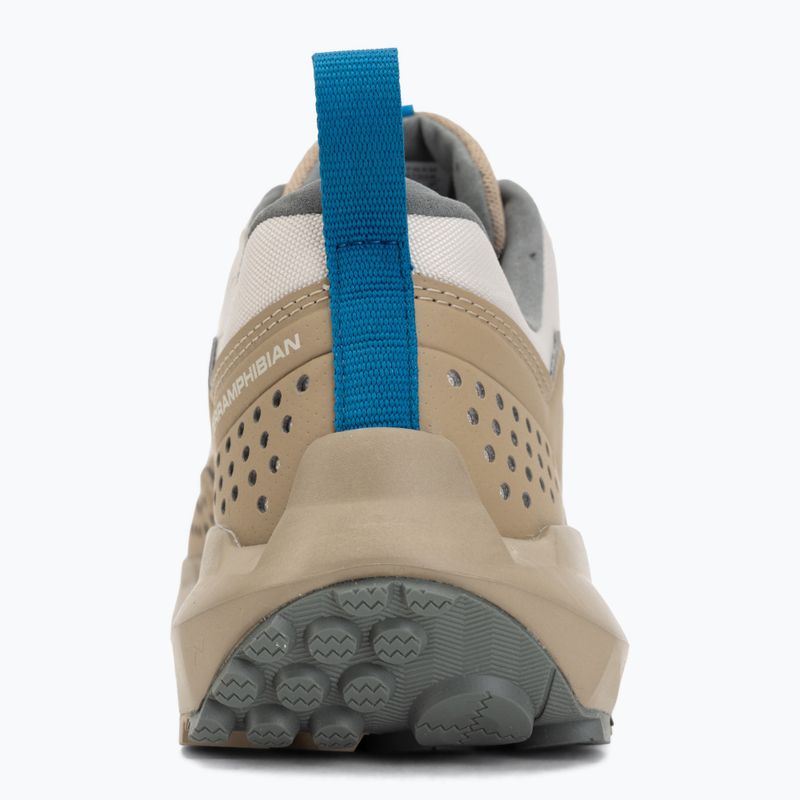Scarpe da trekking da uomo Salomon Techamphibian 5 rainy day/desert tan/mykonos blue 6