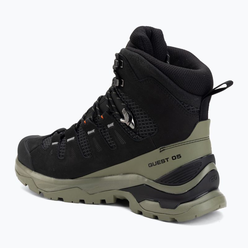 Scarpe da trekking da uomo Salomon Quest 5 GTX black/dlicgr/black 3