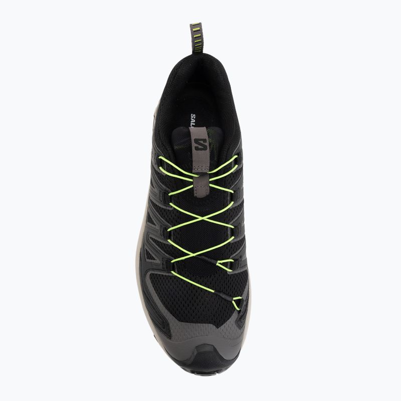 Scarpe da running da uomo Salomon XA Pro 3D V9 black/dark gull gray/acid lime 5