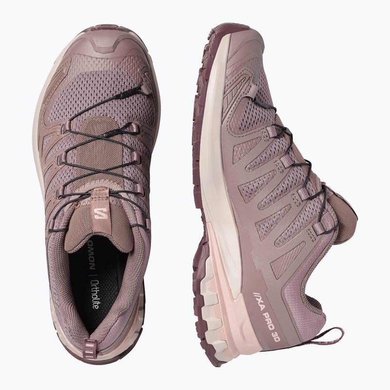 Scarpe da running da donna Salomon XA Pro 3D V9 iron/shadow gray/huckleberry 6