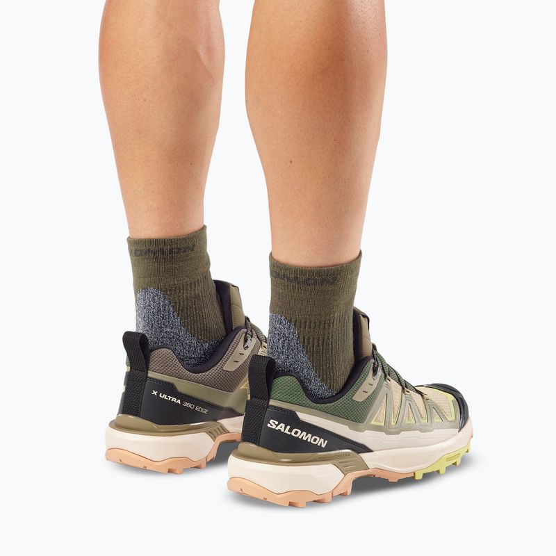 Scarpe da trekking da uomo Salomon X Ultra 360 Edge aloe/slate green 7