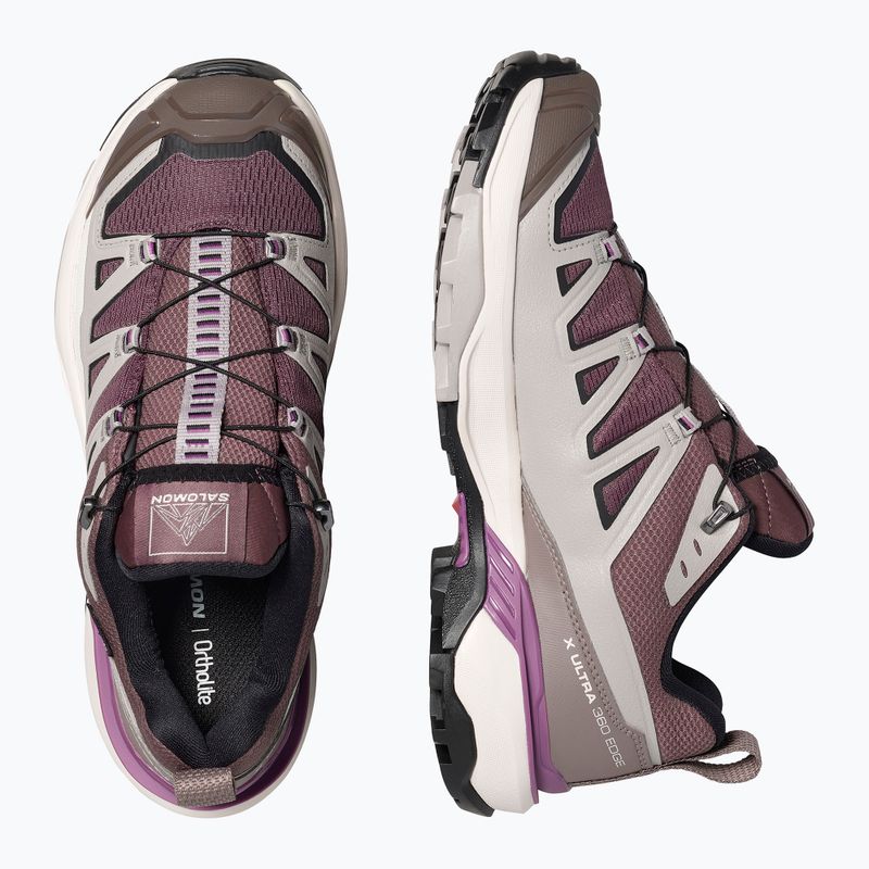 Scarpe da trekking da donna Salomon X Ultra 360 Edge GTX huckleberry/paloma 4