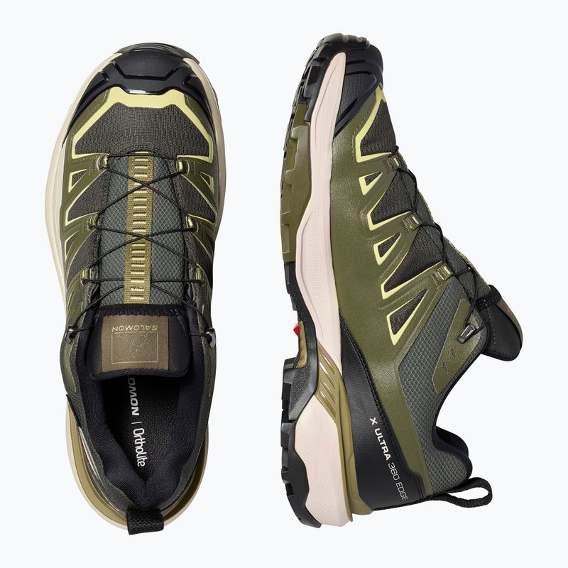 Scarpe da trekking da uomo Salomon X Ultra 360 Edge GTX peat/olive night 5