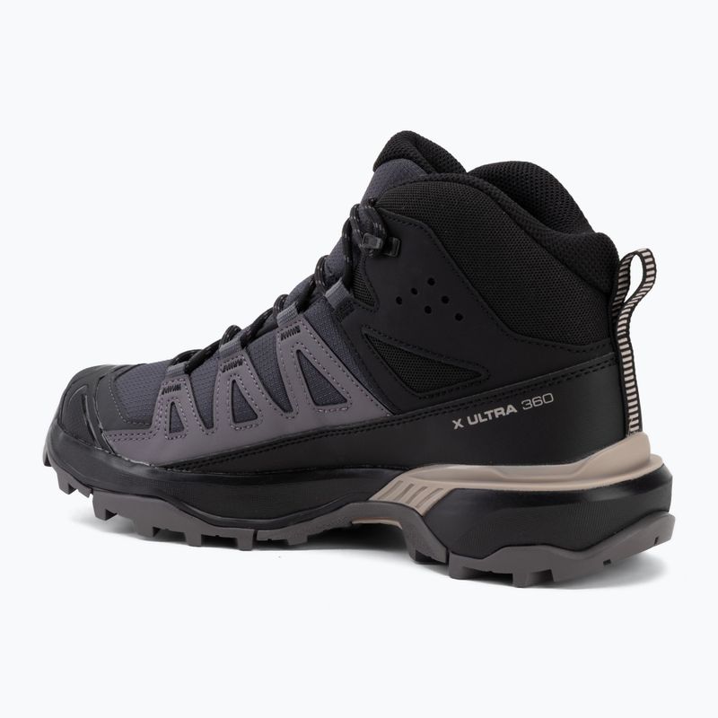 Scarpe da trekking da donna Salomon X Ultra 360 MID GTX nine iron/excalibur 3