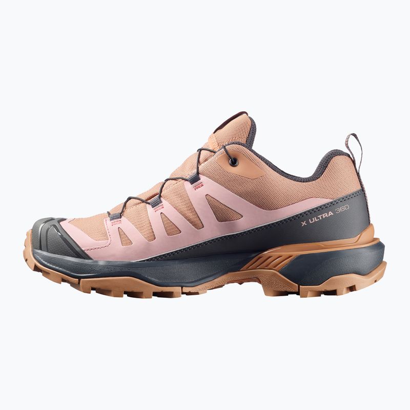 Scarpe da trekking da donna Salomon X Ultra 360 GTX burro/asphalt 2