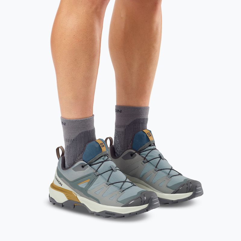 Scarpe da trekking da uomo Salomon X Ultra 360 sedona sage/wrought iron 7