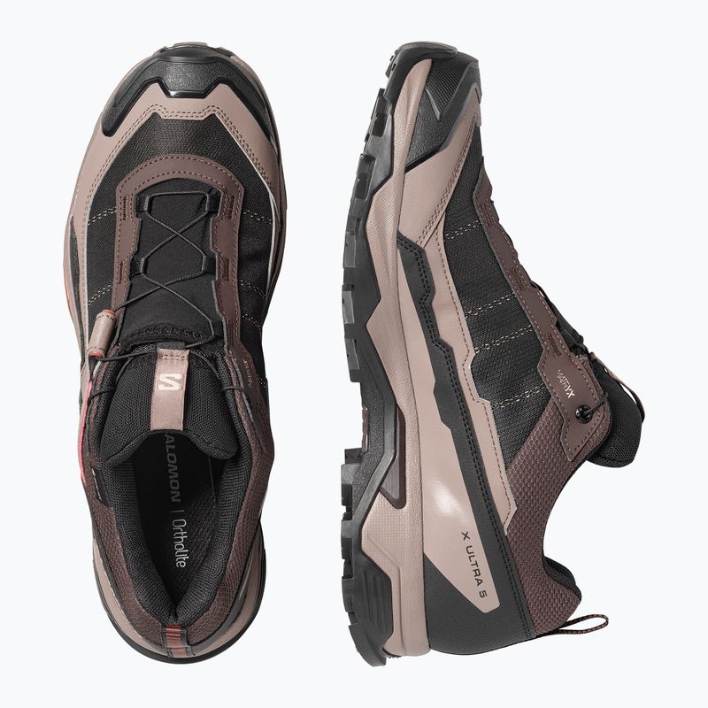 Scarpe da trekking da uomo Salomon X ULTRA 5 GTX black coffee/walnut/arabian 5