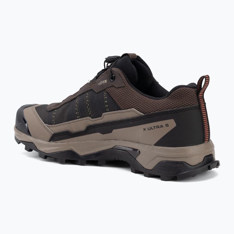 Scarpe da trekking da uomo Salomon X ULTRA 5 GTX black coffee/walnut/arabian 3