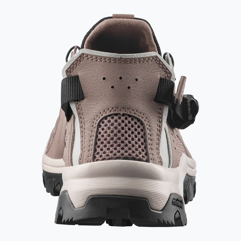 Scarpe da trekking da uomo Salomon Techamphibian 5 walnut/wrought iron/black 4