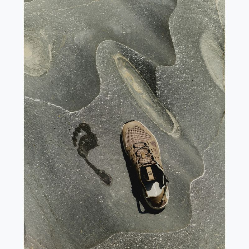 Scarpe da trekking da uomo Salomon Techamphibian 5 walnut/wrought iron/black 8