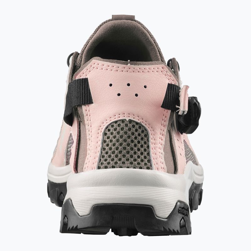 Scarpe da trekking da donna Salomon Techamphibian 5 walnut/tapioca/clearly aqua 4