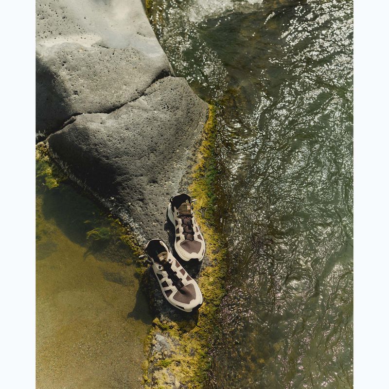 Scarpe da trekking da donna Salomon Techamphibian 5 walnut/tapioca/clearly aqua 8