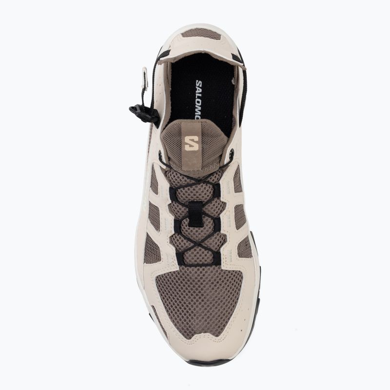 Scarpe da trekking da donna Salomon Techamphibian 5 walnut/tapioca/clearly aqua 5