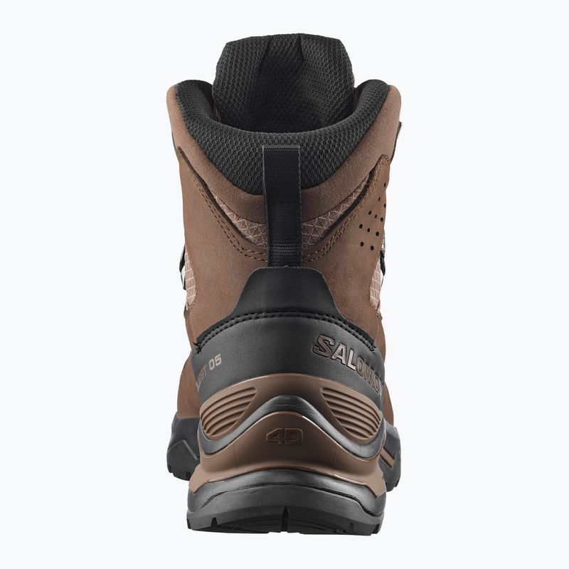 Scarpe da trekking uomo Salomon Quest 5 GTX dark earth/black 4