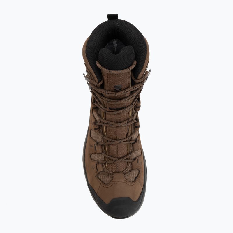 Scarpe da trekking uomo Salomon Quest 5 GTX dark earth/black 5