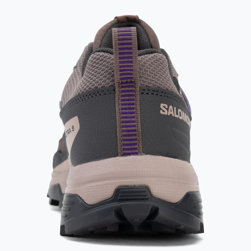 Scarpe da trekking da donna Salomon X ULTRA 5 GTX iron/shadow/deep black 6