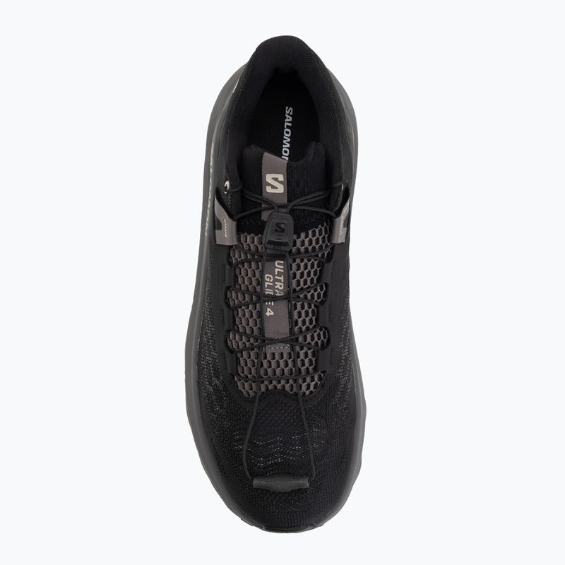 Scarpe da running da uomo Salomon Ultra Glide 4 black/dark gull gray/silver cloud 5