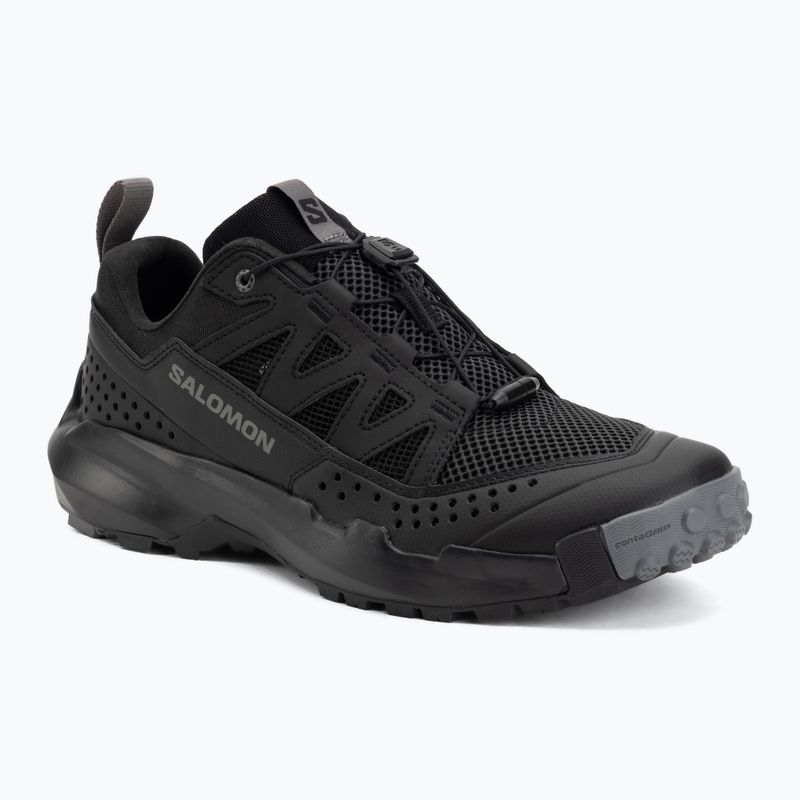 Scarpe da trekking da uomo Salomon Techamphibian 5 black/black/castlerock