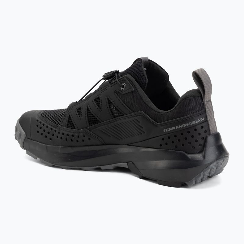 Scarpe da trekking da uomo Salomon Techamphibian 5 black/black/castlerock 3
