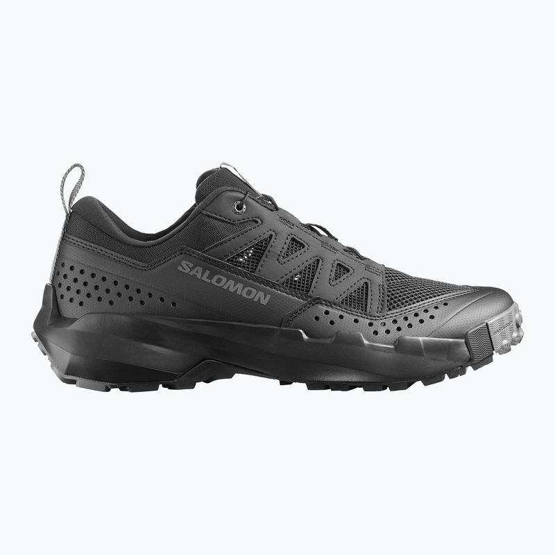 Scarpe da trekking da uomo Salomon Techamphibian 5 black/black/castlerock 2