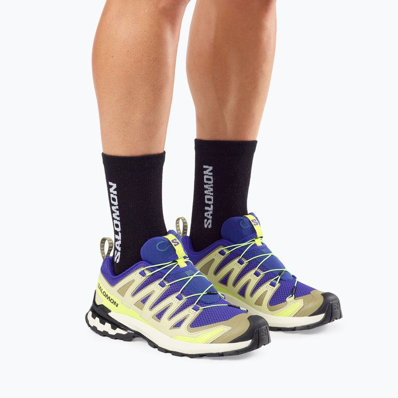 Scarpe da running da uomo Salomon XA Pro 3D V9 bluing/bog/acid lime 8