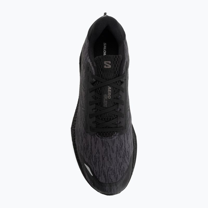 Scarpe da corsa uomo Salomon Aero Glide 4 black/black 5